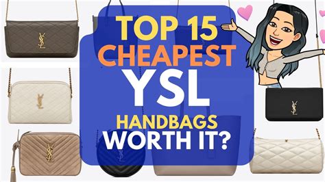 is ysl bag worth it|cheapest ysl item.